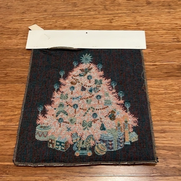 NWT! Hancock Minnesota Vintage Christmas Tree Tapestry Material Panel - Picture 5 of 7